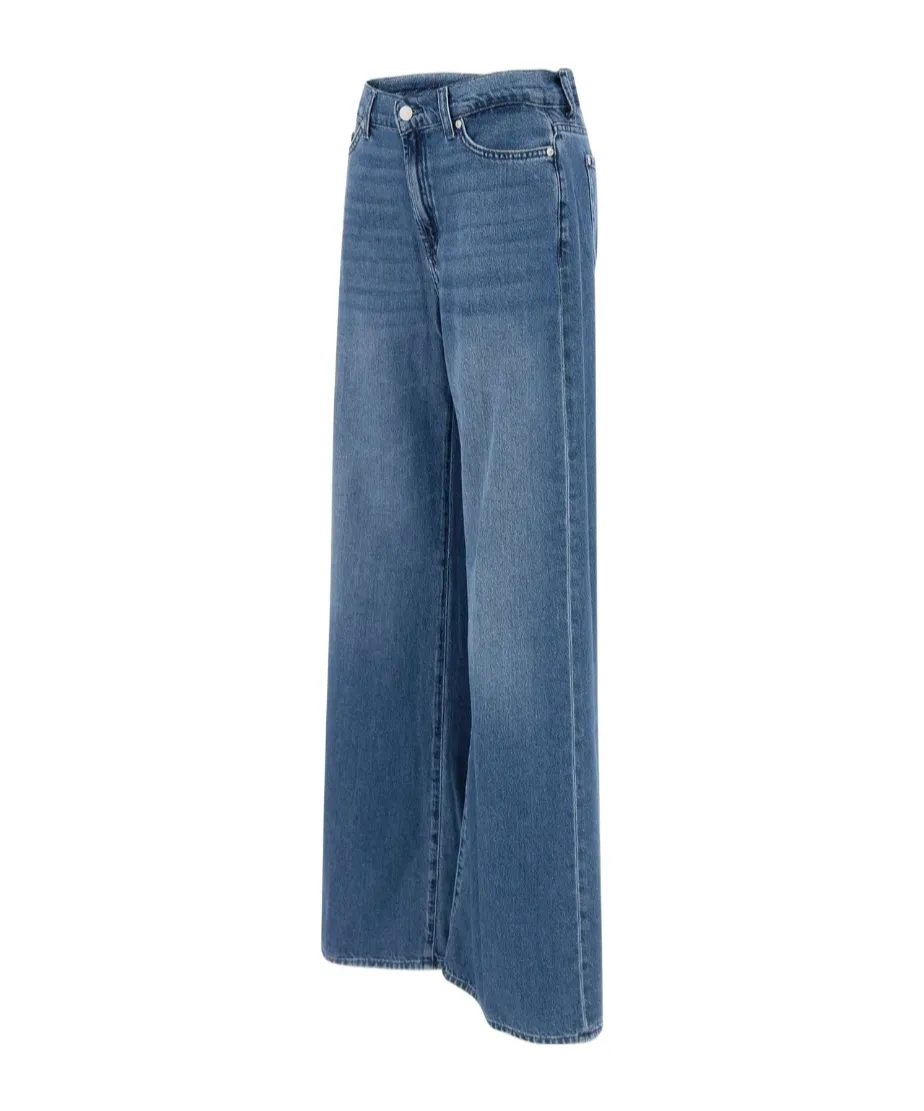 7 For All Mankind Lotta Wide-Leg Jeans