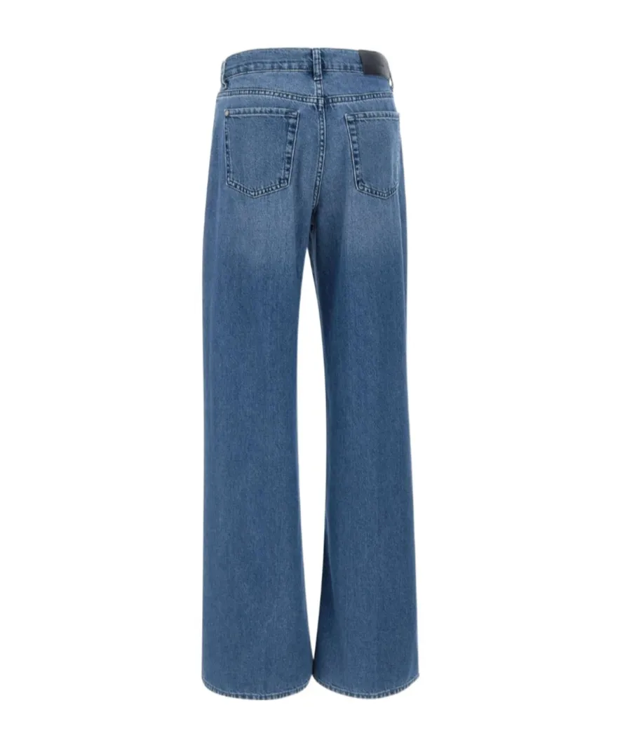 7 For All Mankind Lotta Wide-Leg Jeans