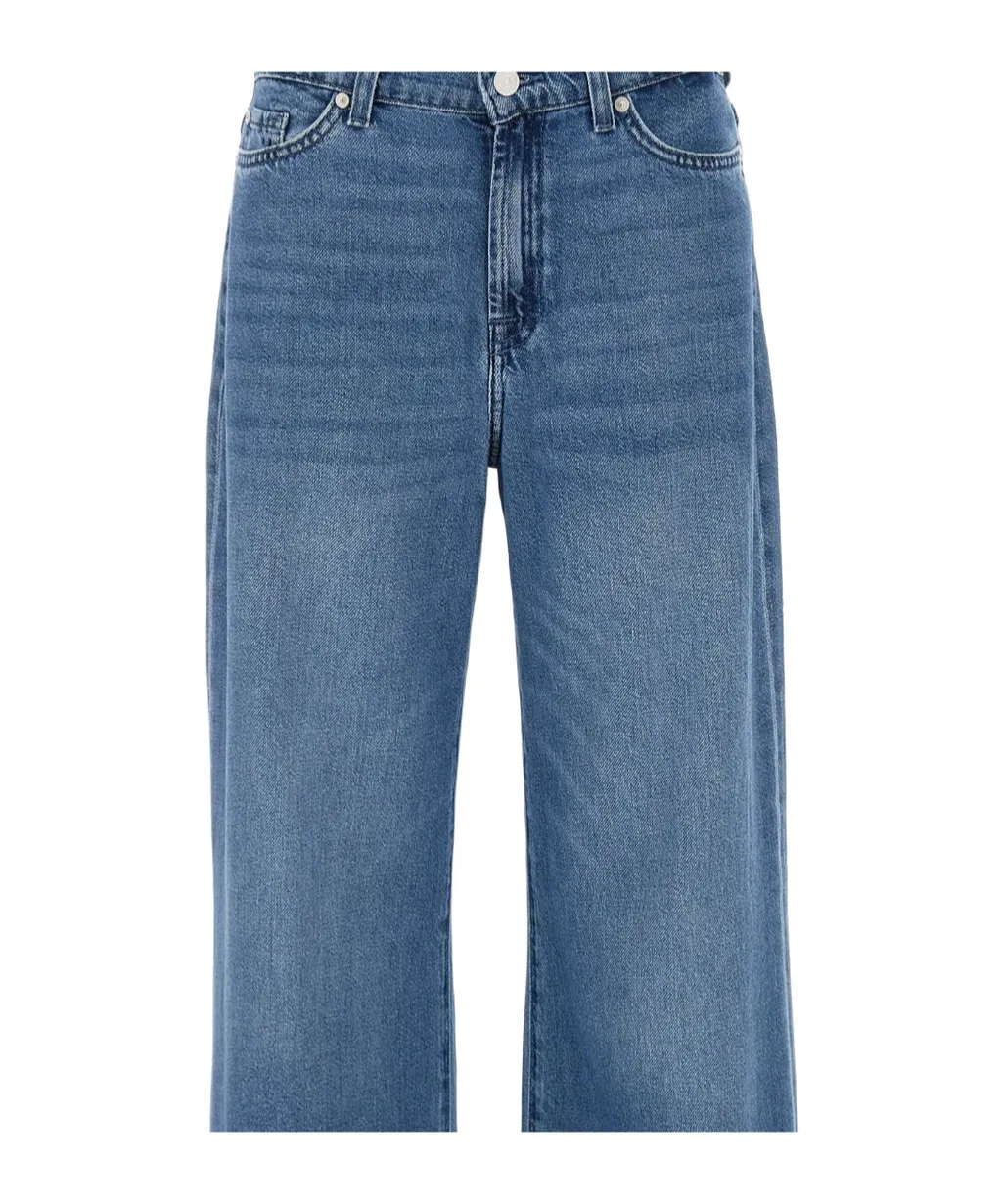 7 For All Mankind Lotta Wide-Leg Jeans