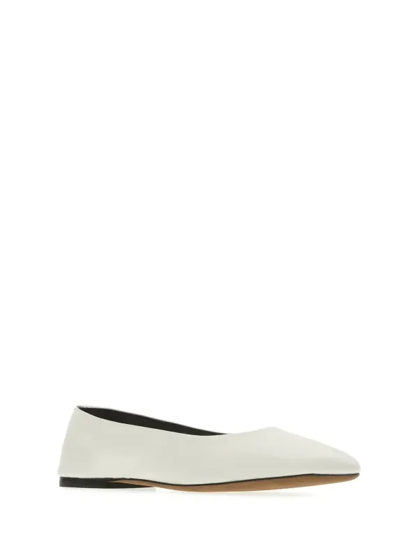 Square-Toed Ballet Flats