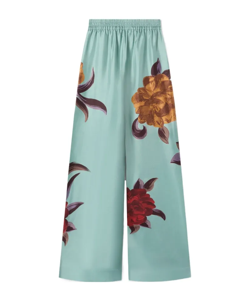 Floral Palazzo Trousers