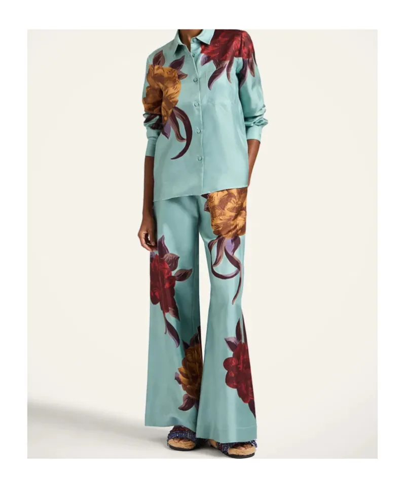 Floral Palazzo Trousers