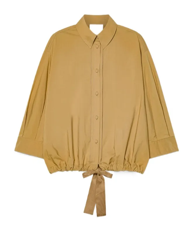 Half—Sleeve Poplin Shirt