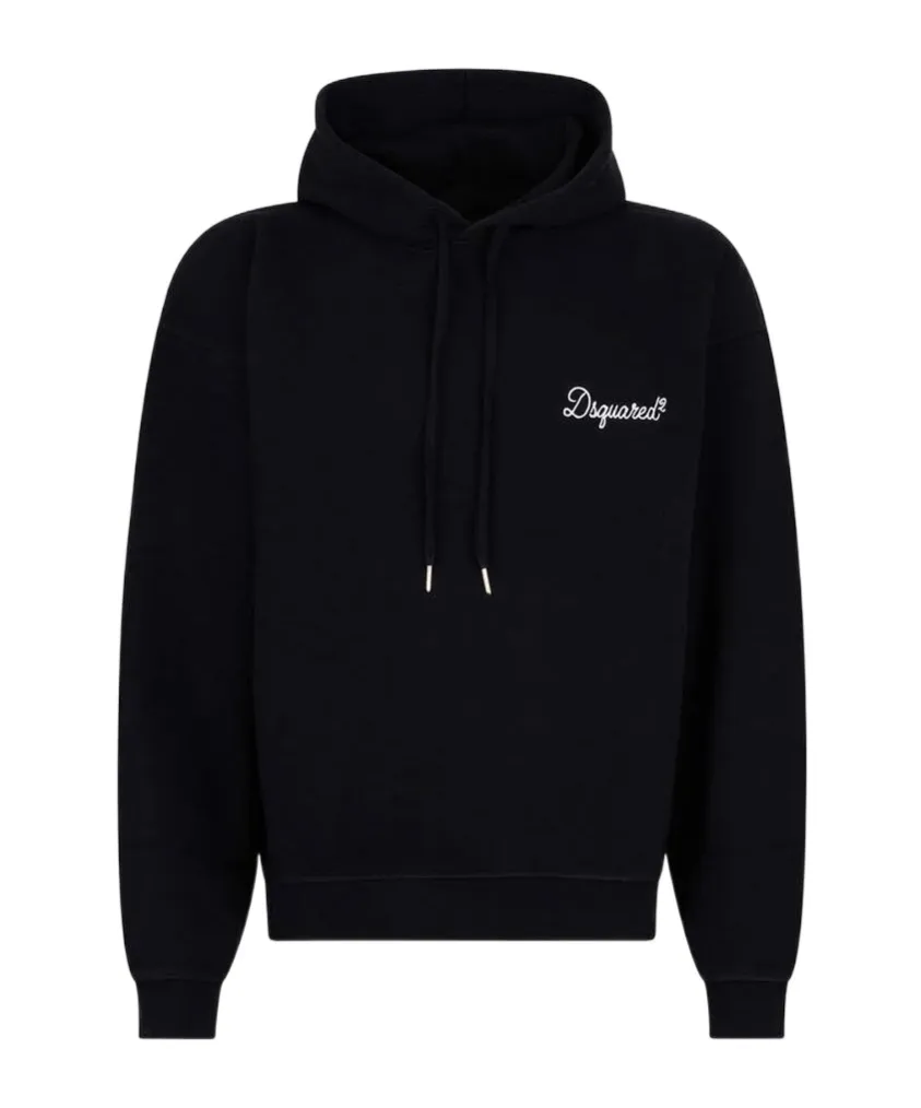 Dsquared2 Signature Relax-Fit Drawstring Hoodie