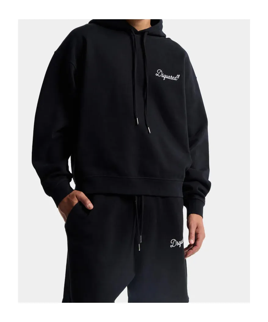 Dsquared2 Signature Relax-Fit Drawstring Hoodie