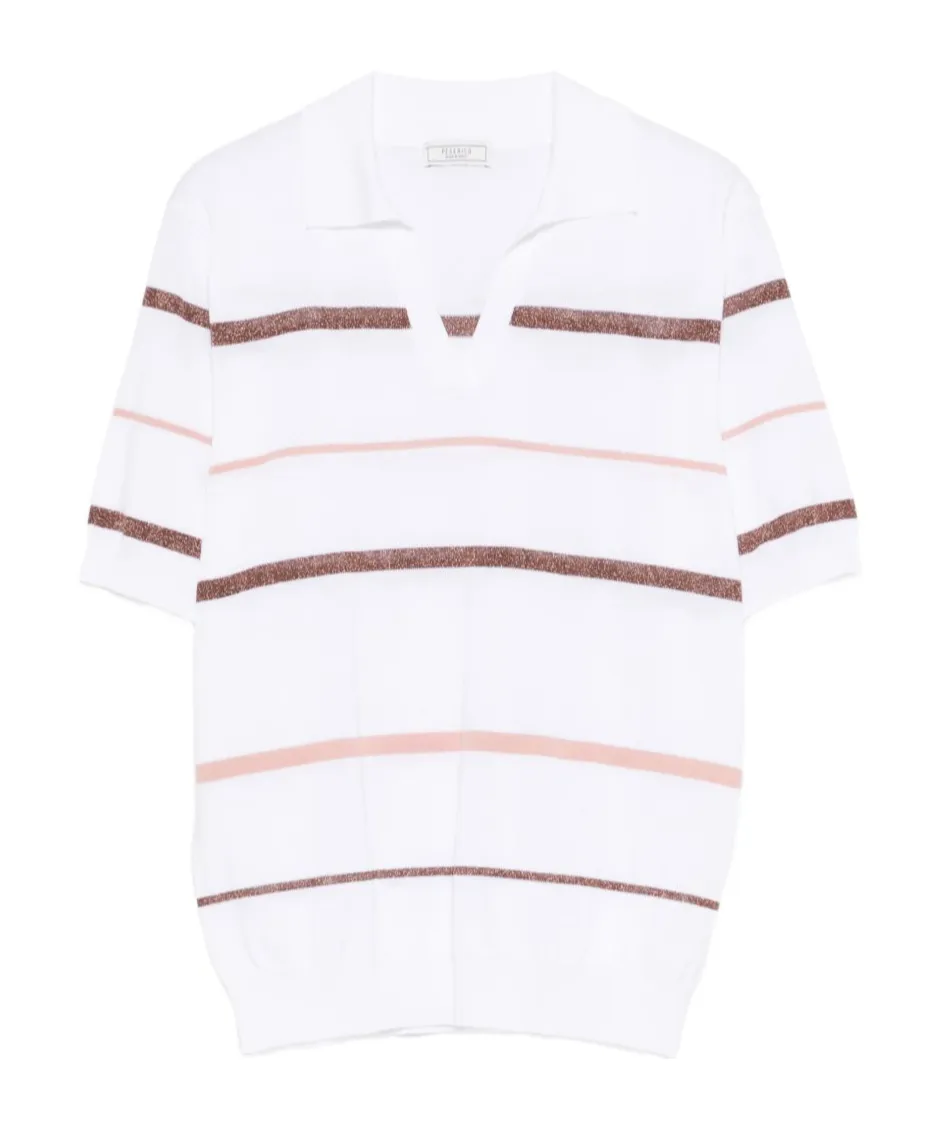 Striped Short-Sleeve Top