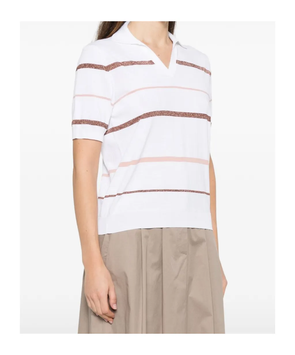 Striped Short-Sleeve Top