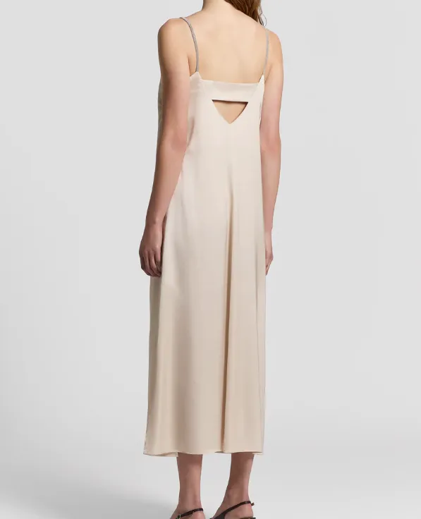 Viscose Dress With Straps