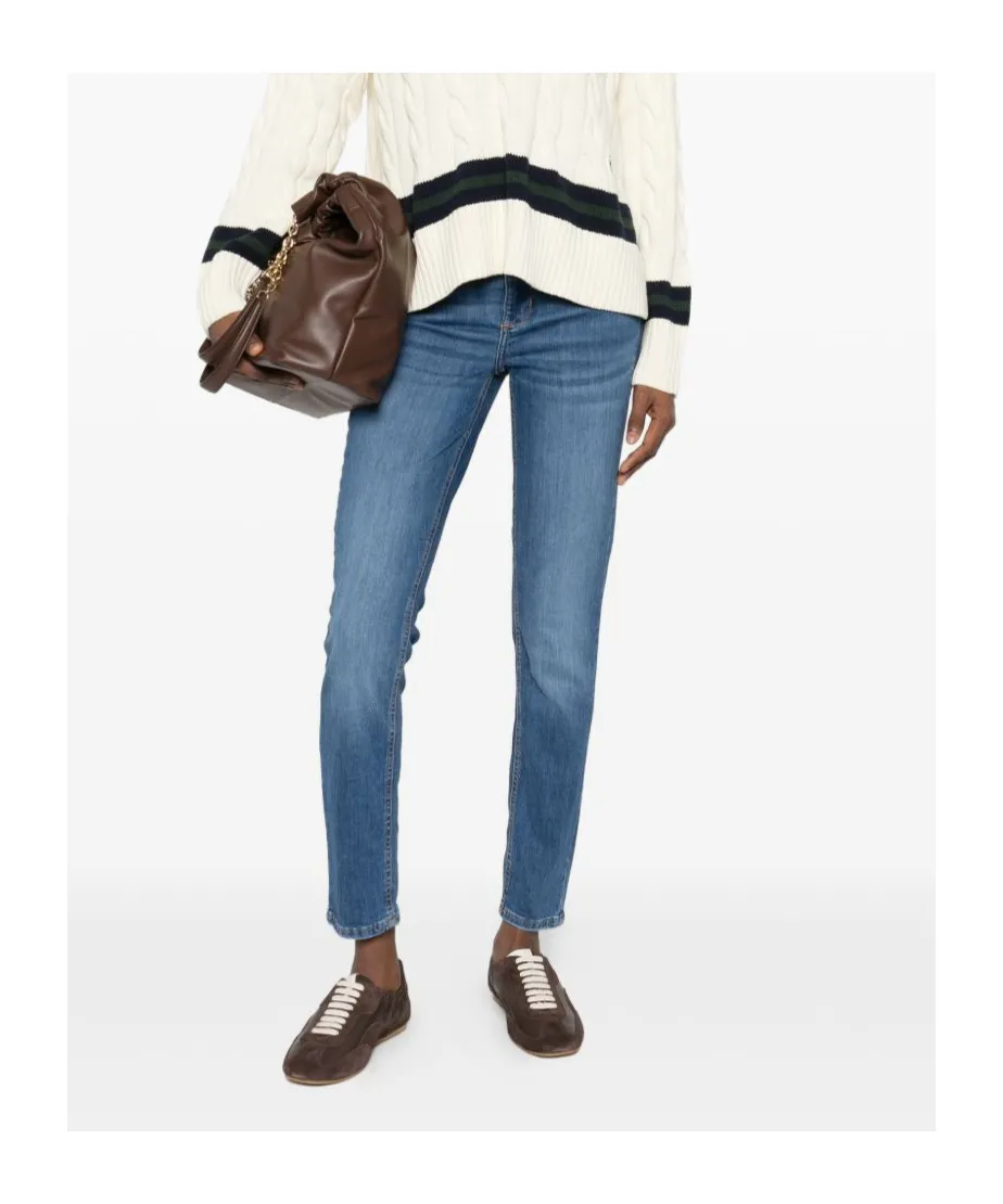 Stud-Pocket Jeans