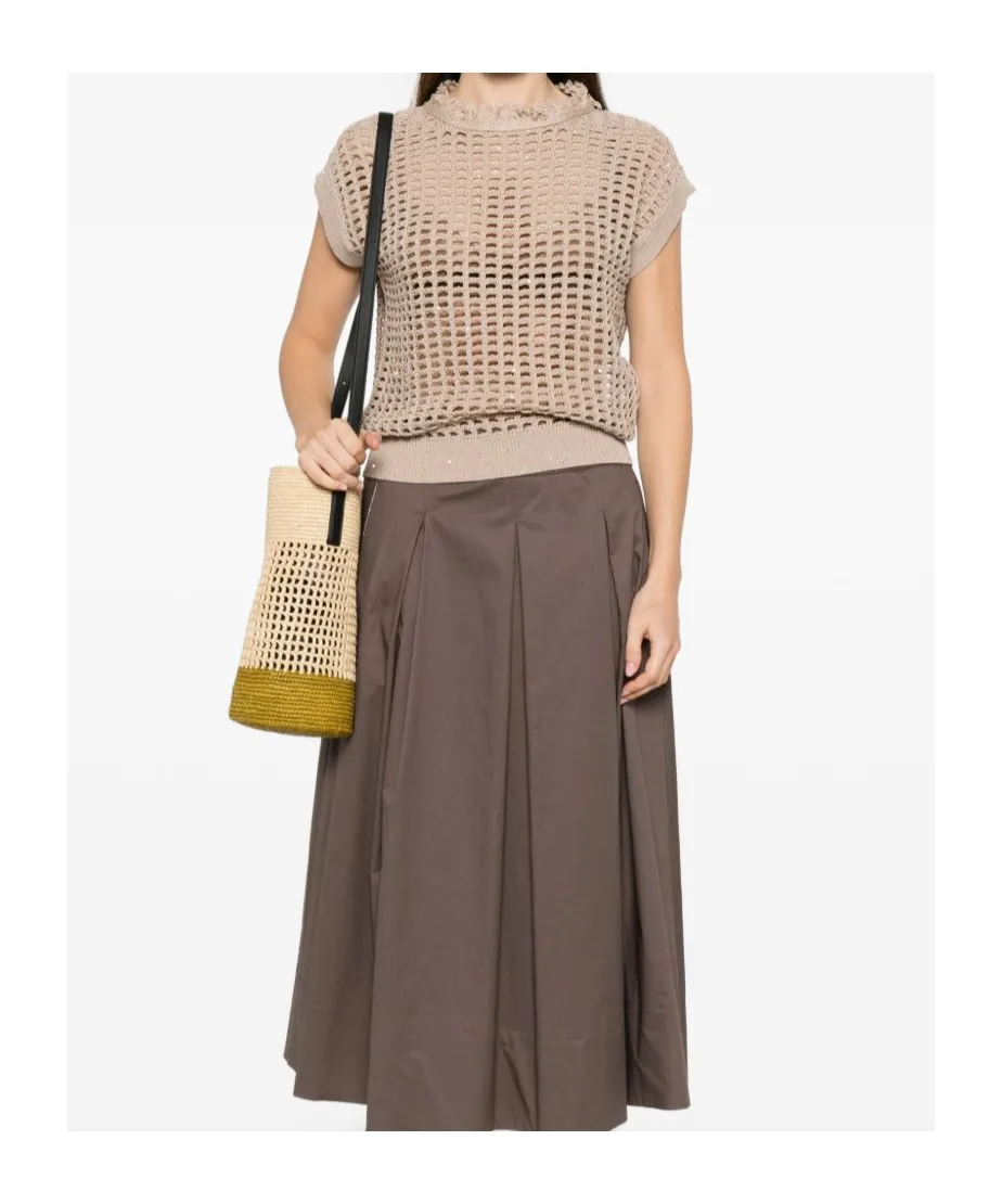 Open-Knit Top