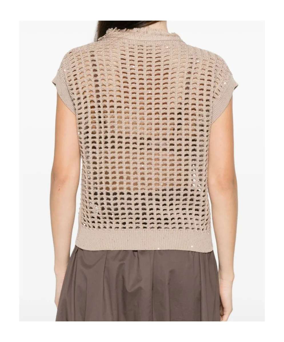 Open-Knit Top