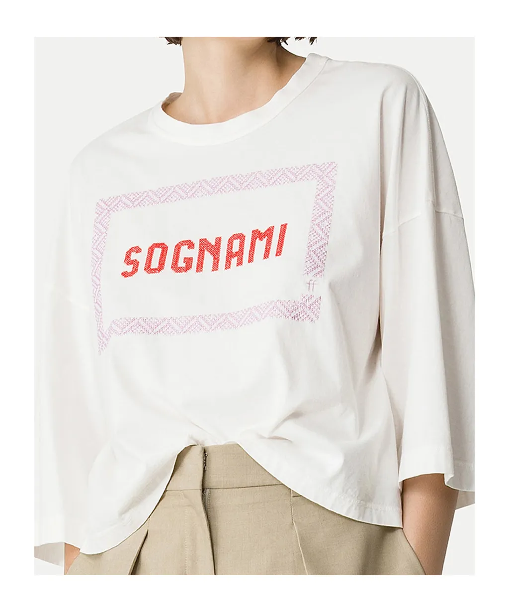Oversized Embroidered T-Shirt