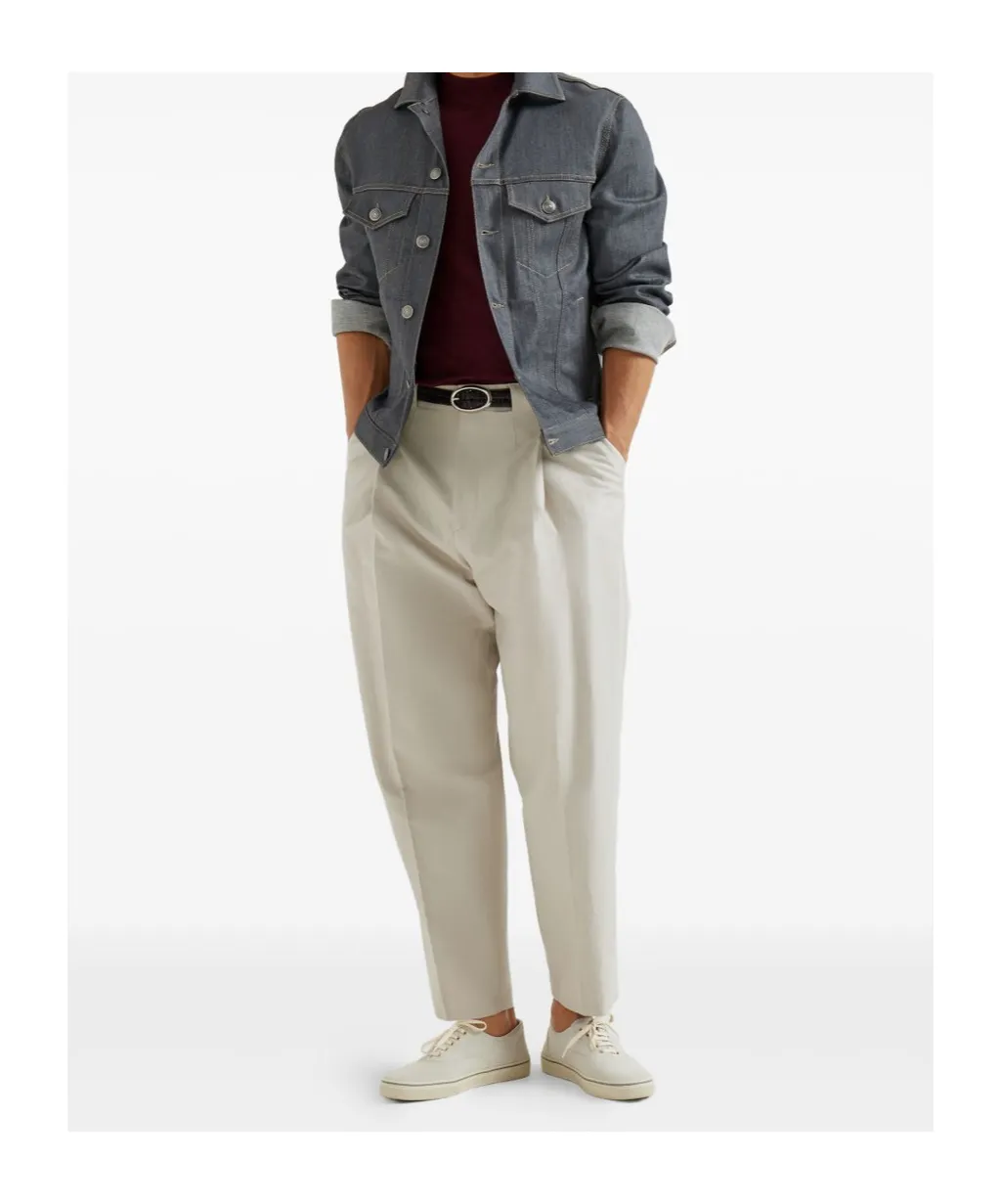 Chest-Pocket Denim Jacket