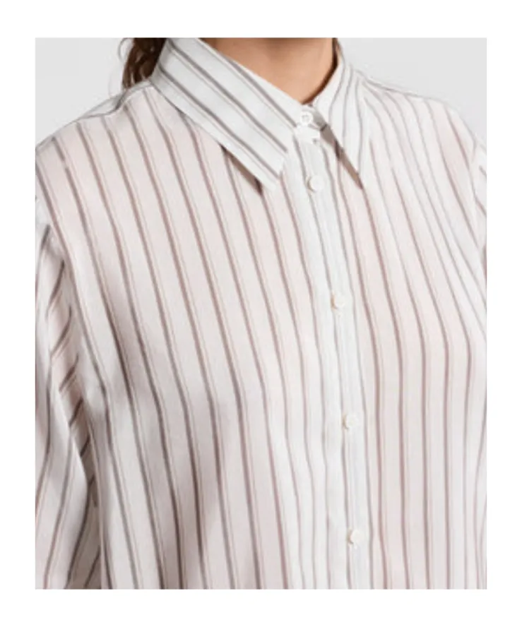 Silk And Cotton Organza Shirt