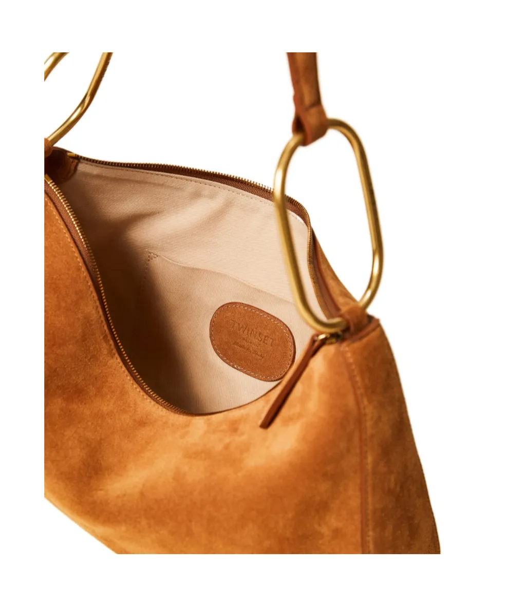 Medium Liliane Ring-Detail Shoulder Bag