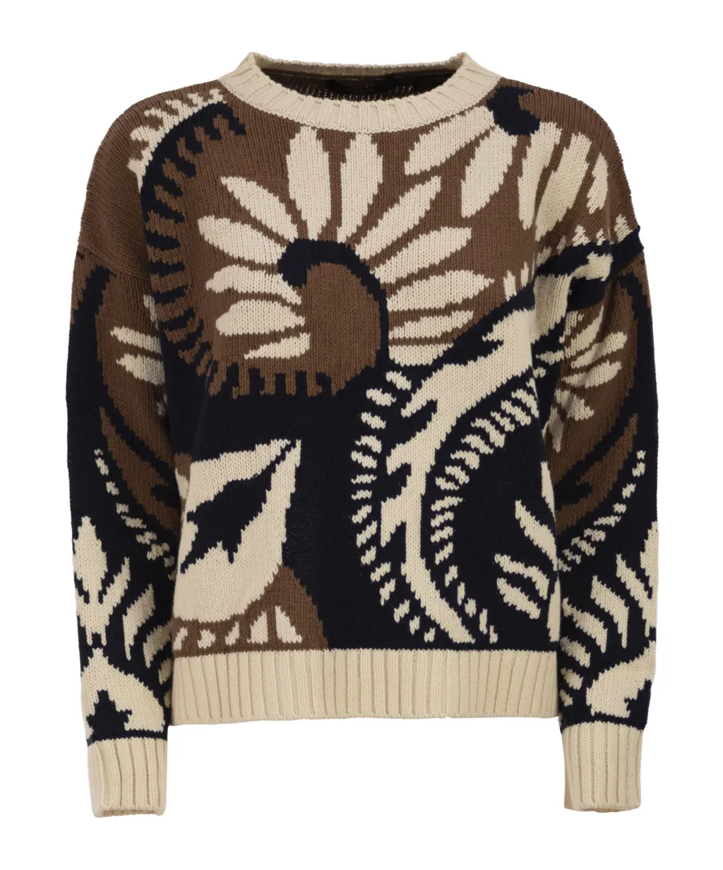Long-Sleeved Knitted Shirt