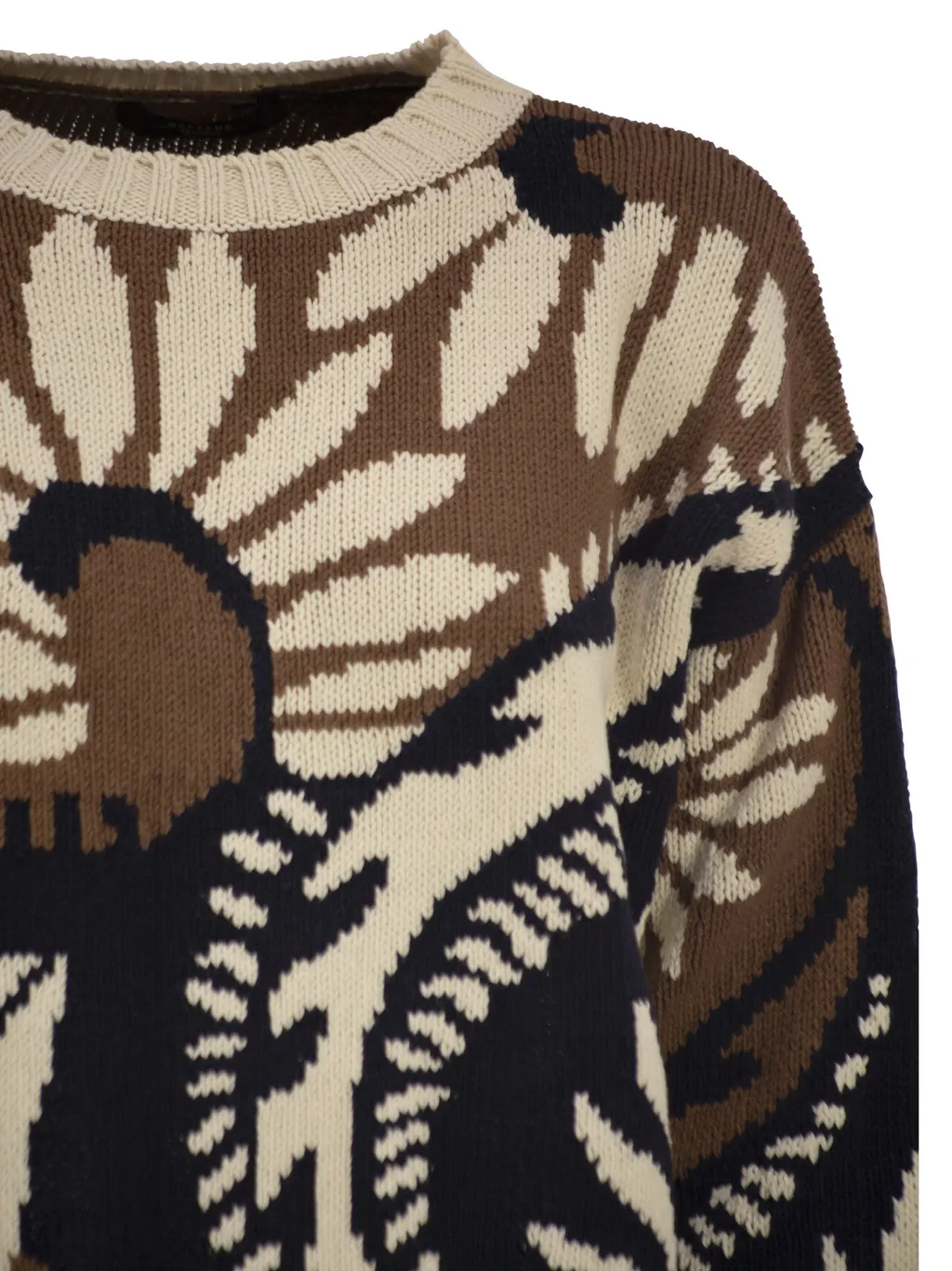 Long-Sleeved Knitted Shirt