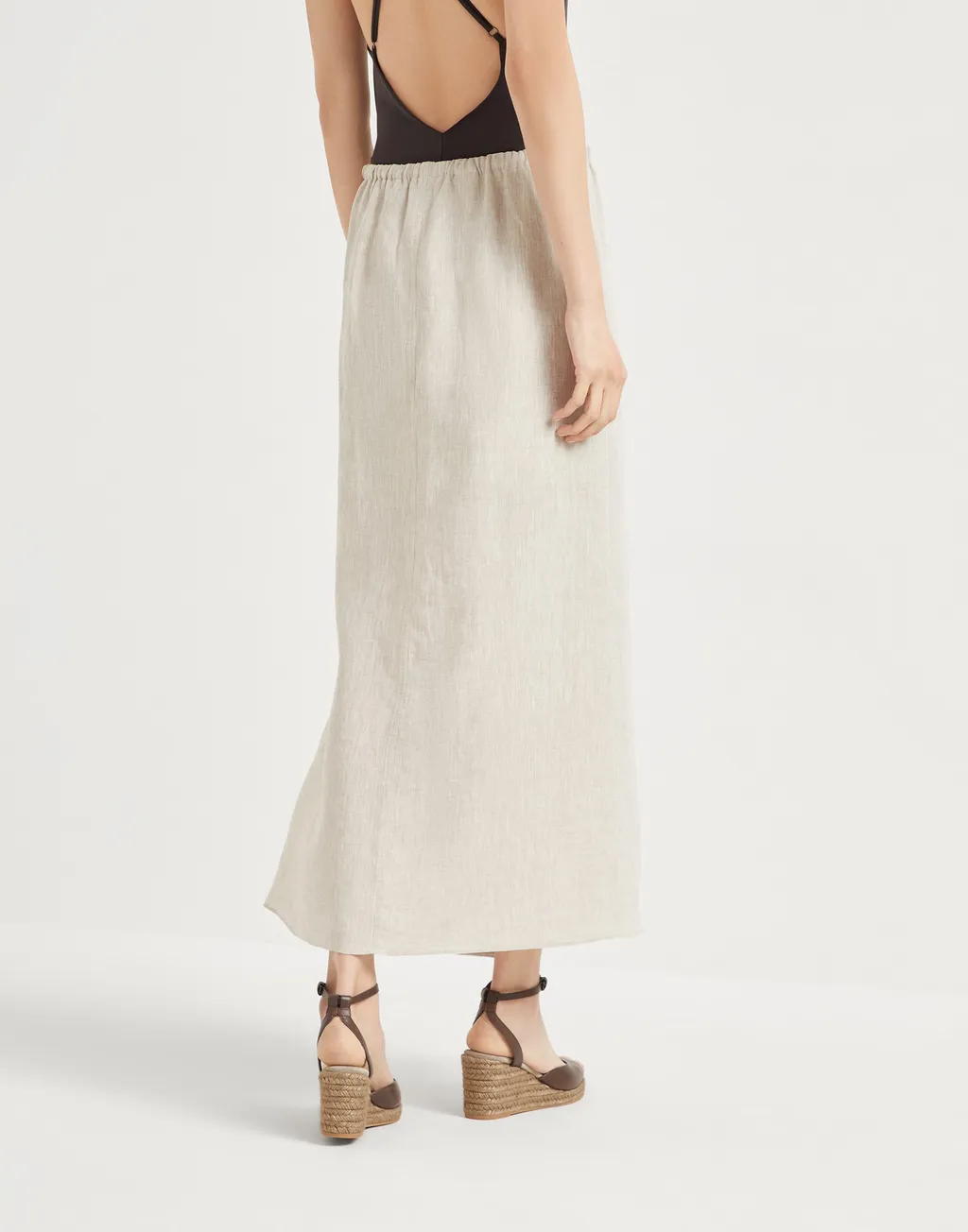 Linen Maxi Skirt