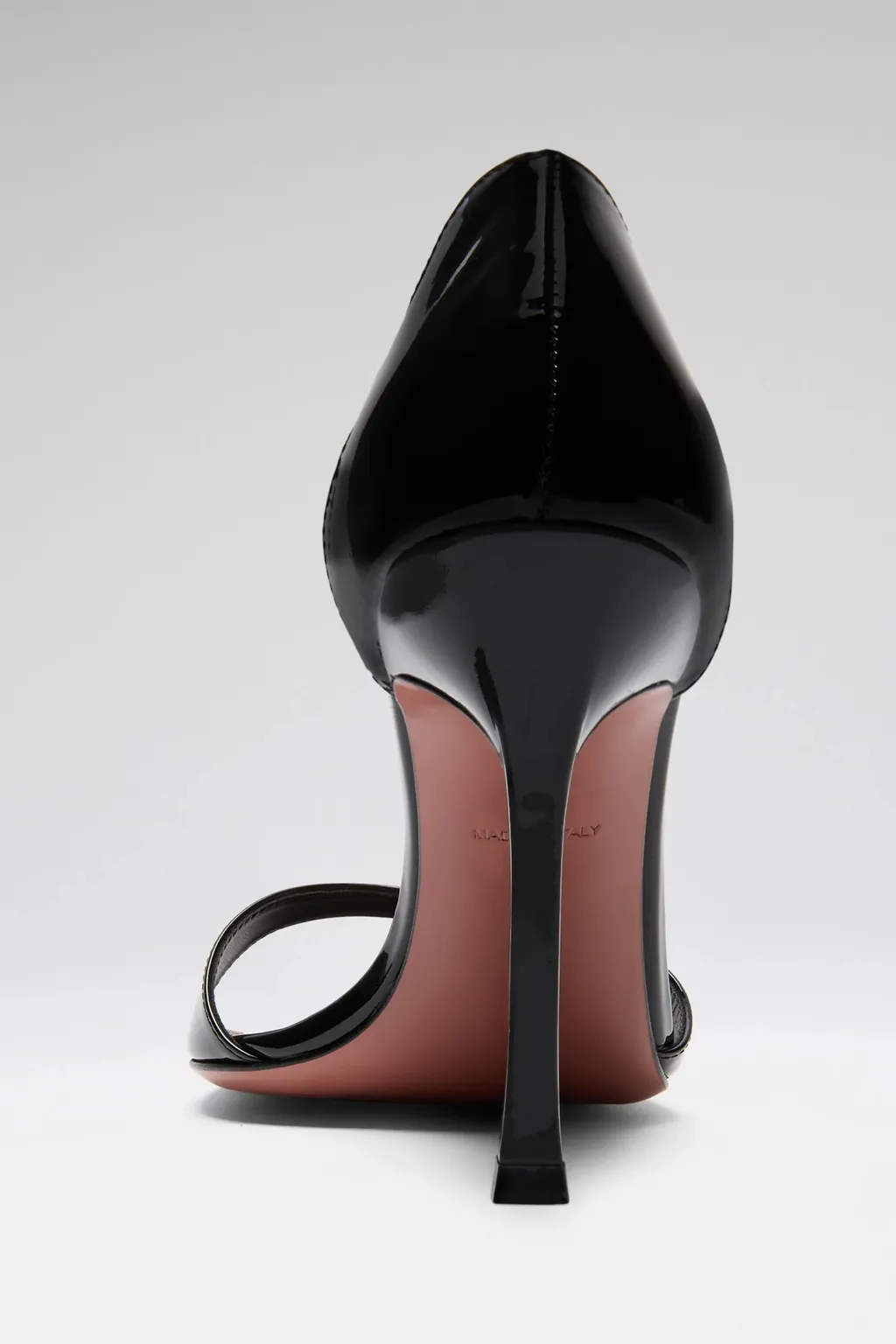 Agnese Sandal Black Patent