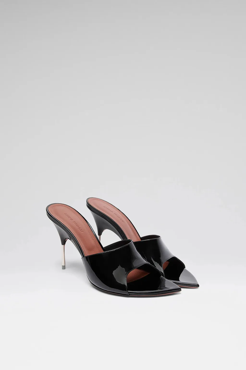 Bianca Slipper 95 Black Patent