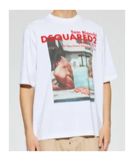 Dsquared2 Pattern-Printed Crewneck T-Shirt