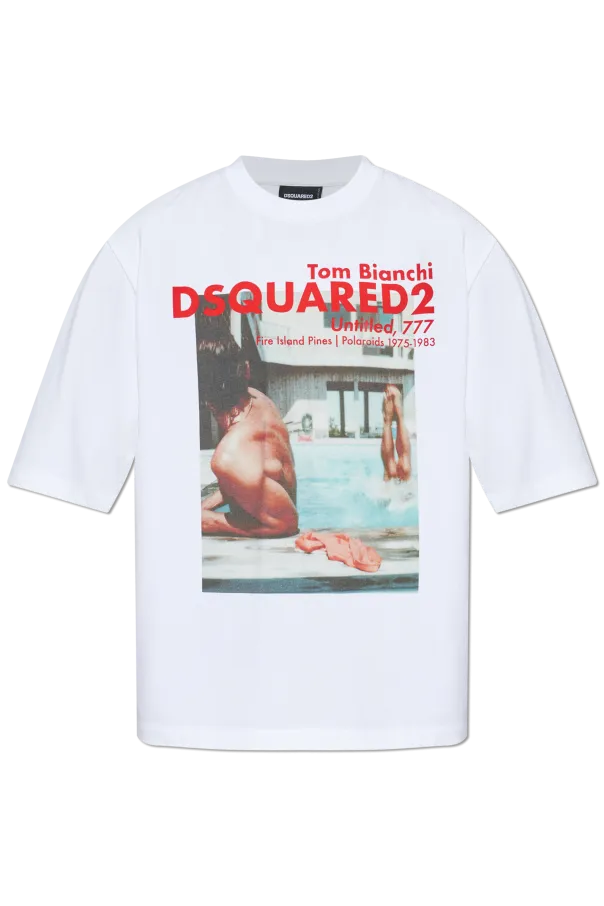 Dsquared2 Pattern-Printed Crewneck T-Shirt
