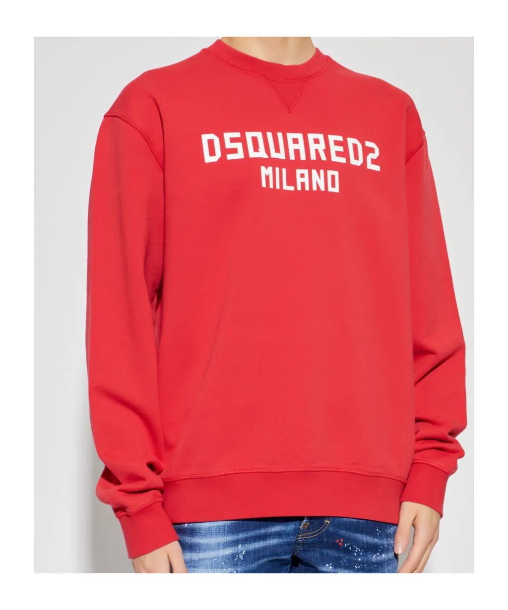 Dsquared2 Milano Cool Fit Crewneck Sweatshirt