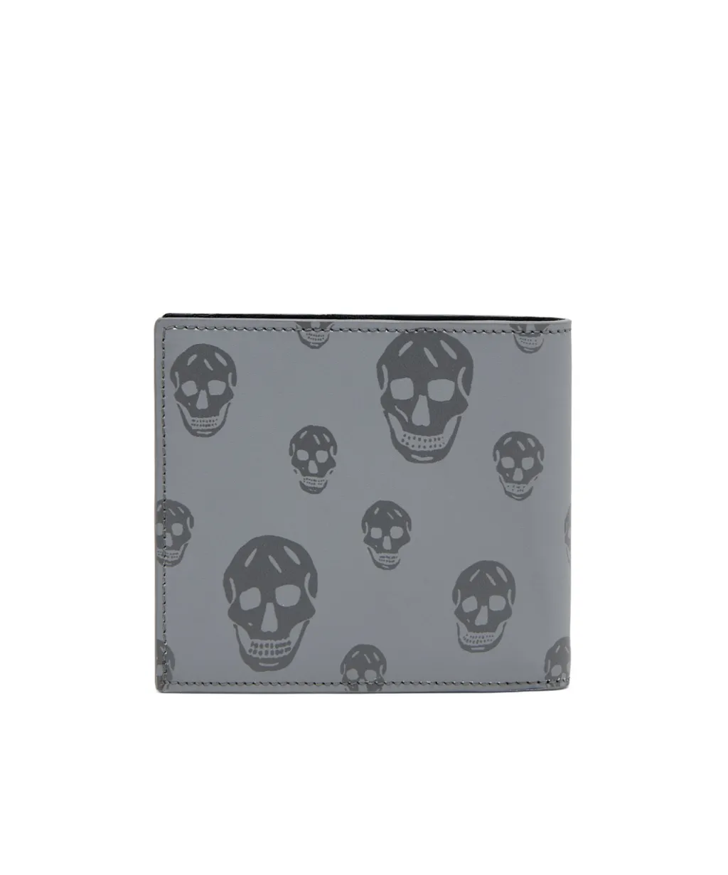 Alexander Mcqueen Skull Printed Bi-Fold Wallet