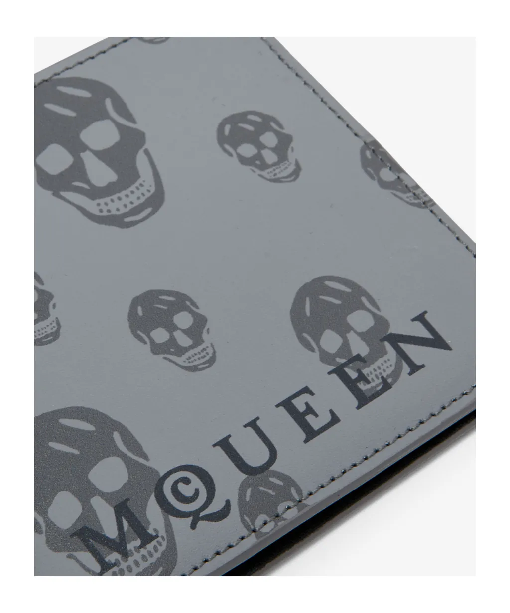 Alexander Mcqueen Skull Printed Bi-Fold Wallet