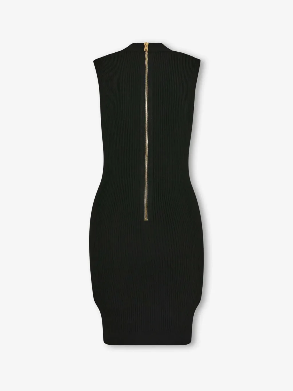 Balmain Belted Knitted Dress