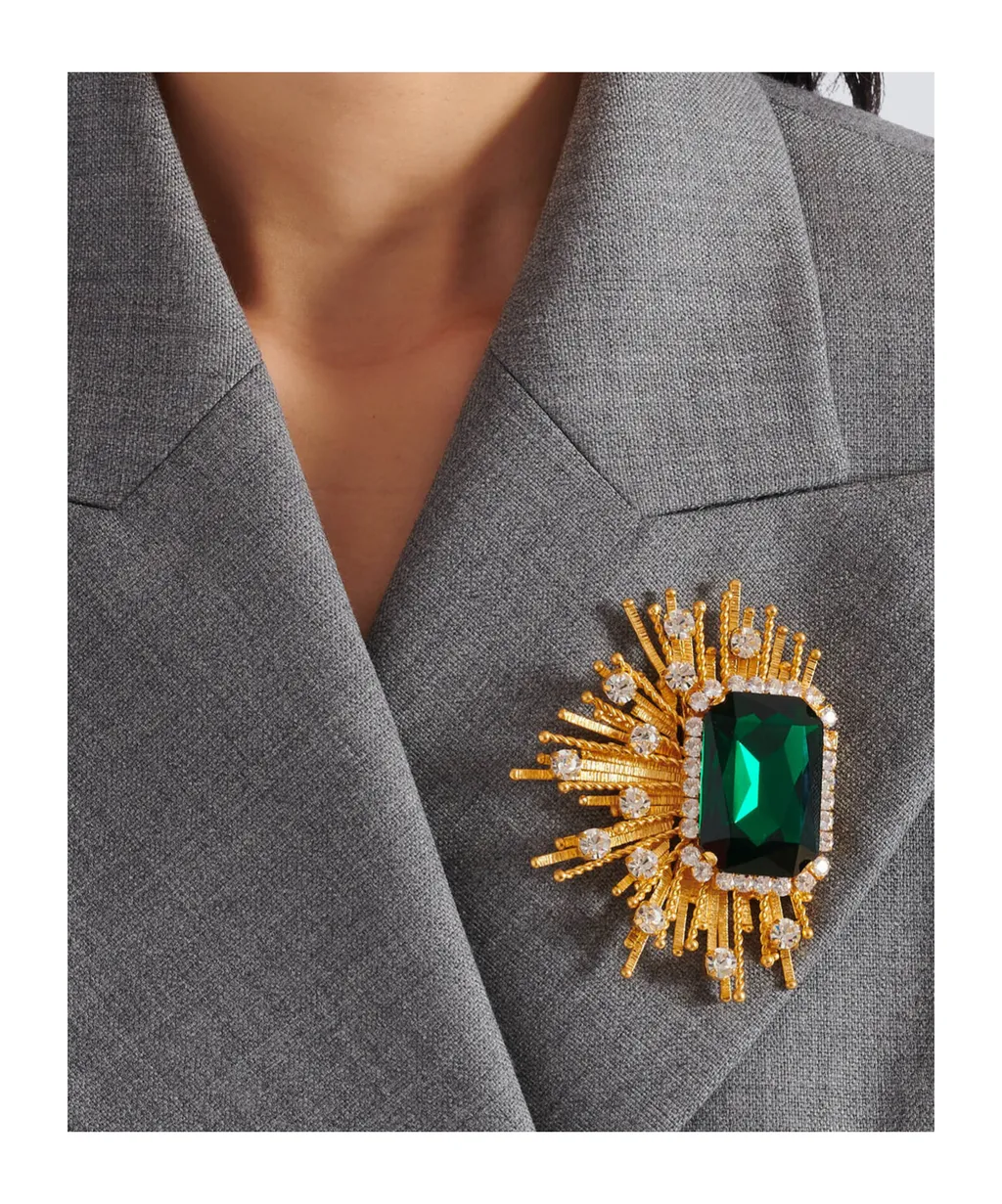 Balmain Embellished Brooch