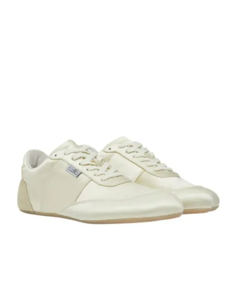 Mm6 Maison Margiela Logo Patch Lace-Up Sneakers