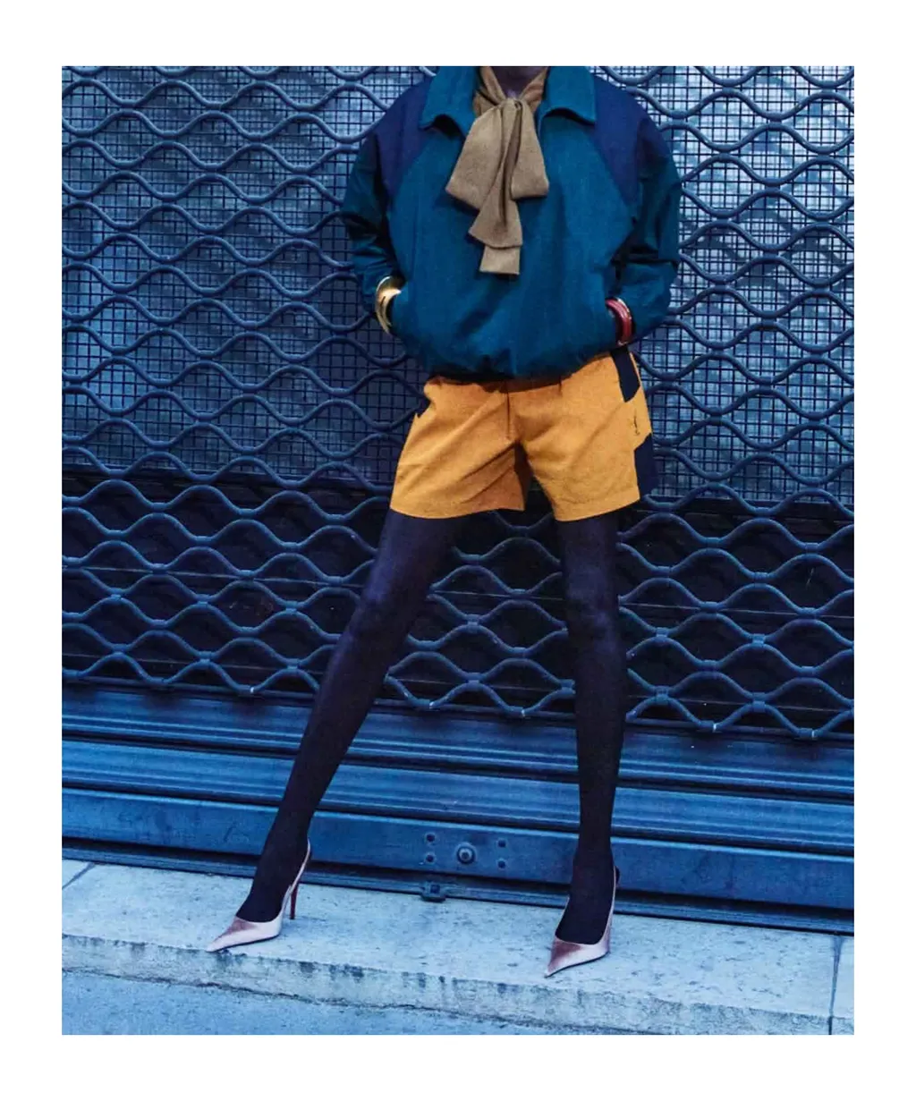 Cassandre Cotton Bermuda Shorts