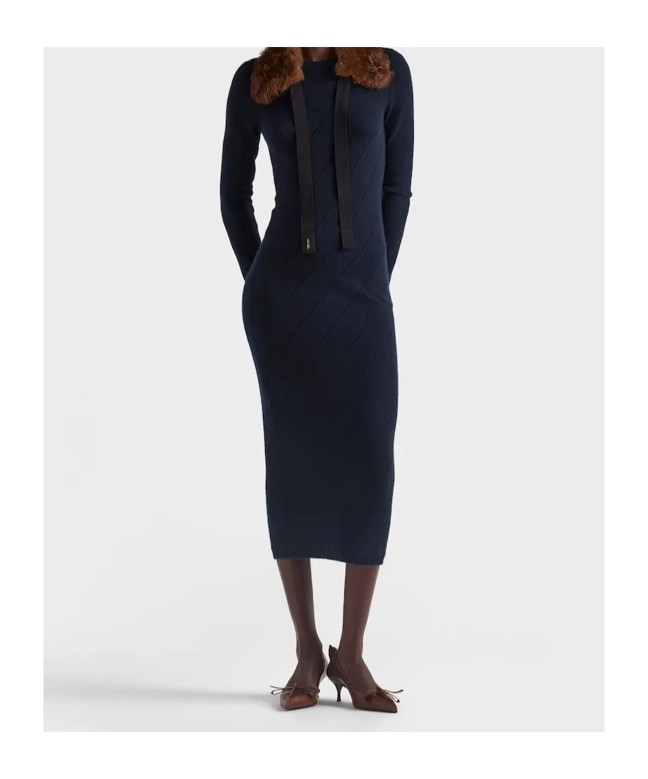Crew-Neck Maxi Dress