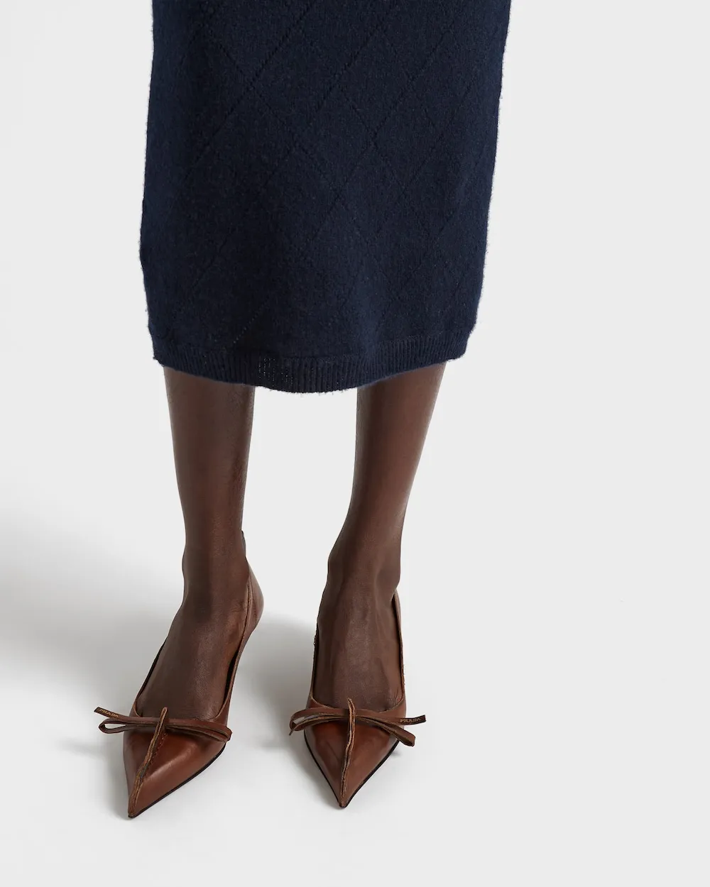 Crew-Neck Maxi Dress