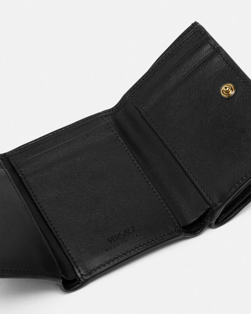 Versace Medusa Head Tri-Fold Wallet