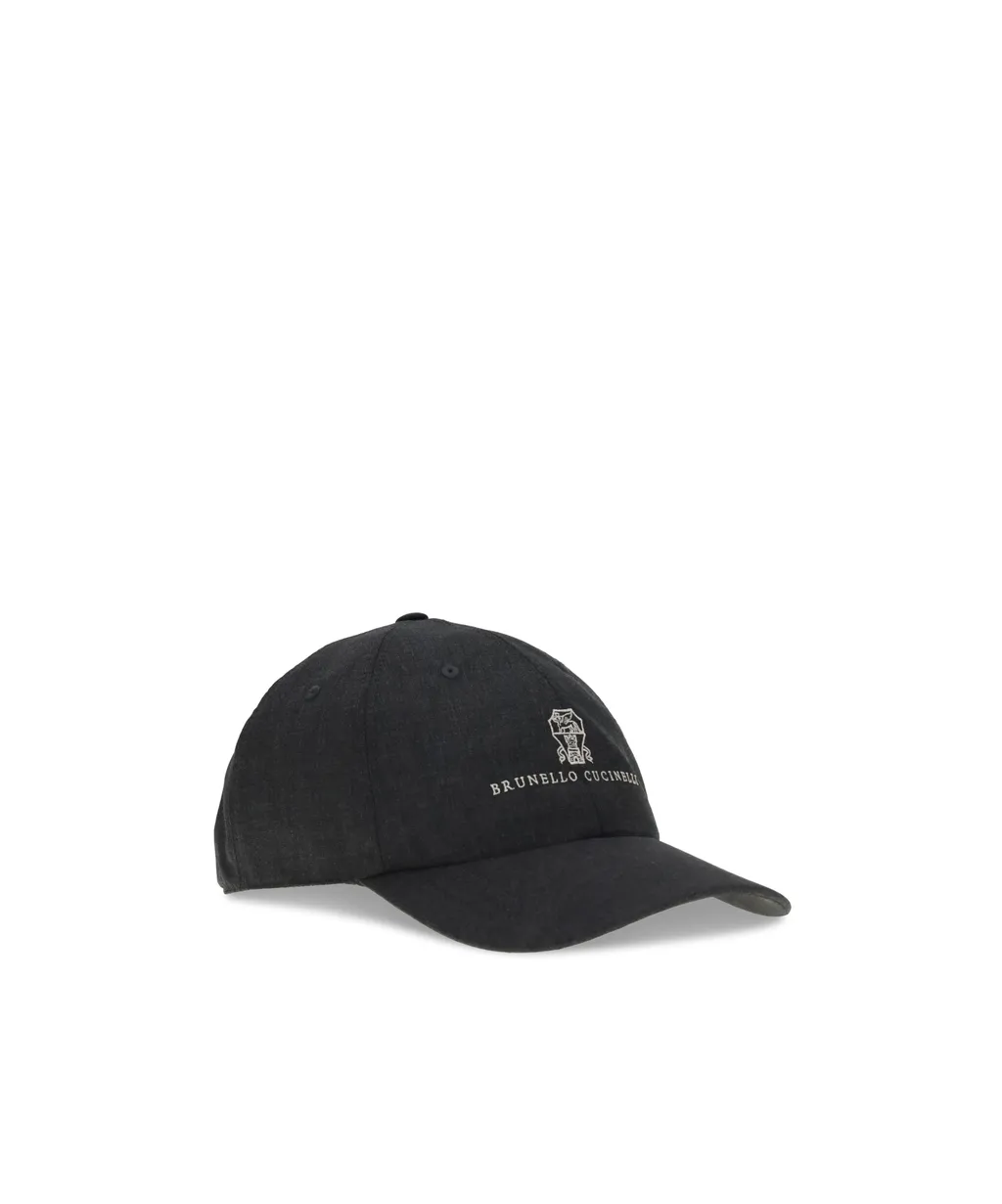 Embroidered-Logo Baseball Cap