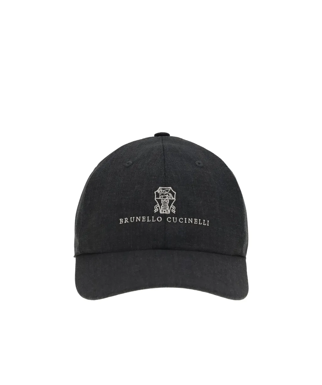 Embroidered-Logo Baseball Cap