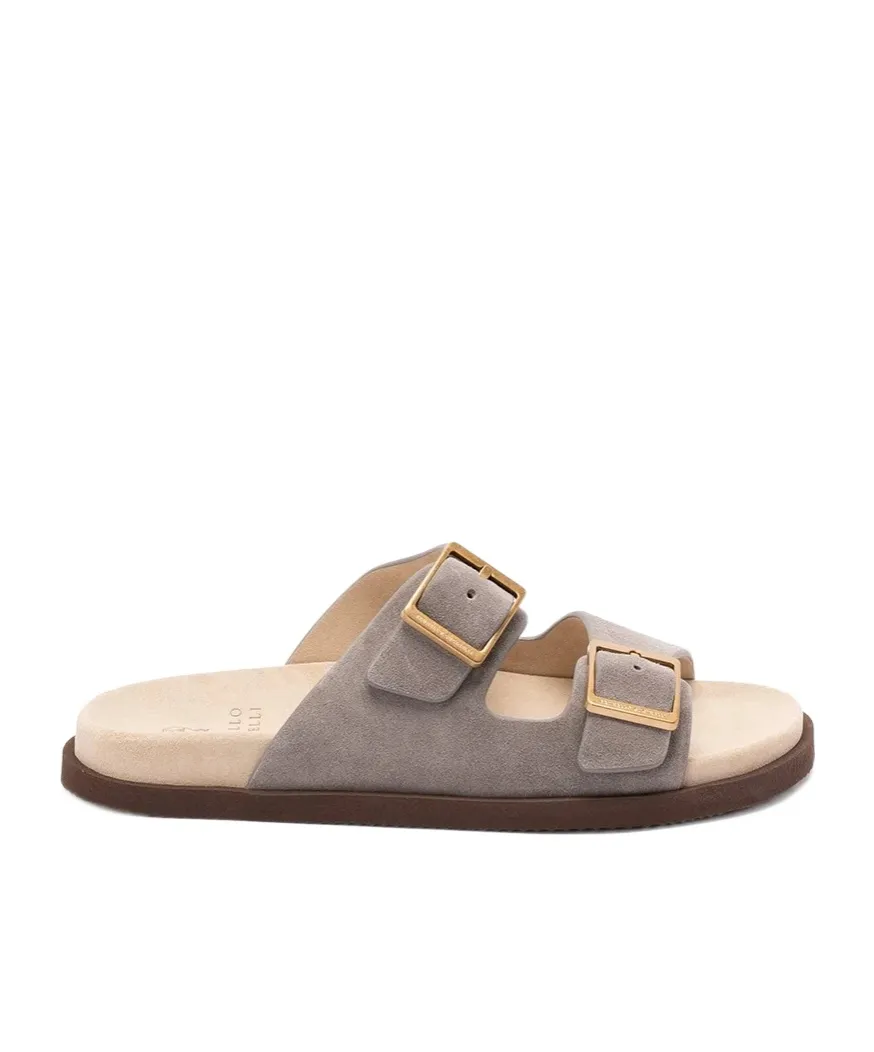 Brunello Cucinelli Double Buckled Strapped Sandals
