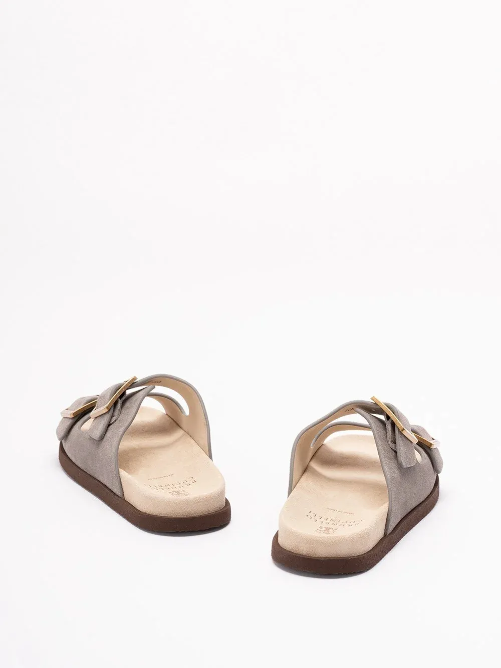 Brunello Cucinelli Double Buckled Strapped Sandals