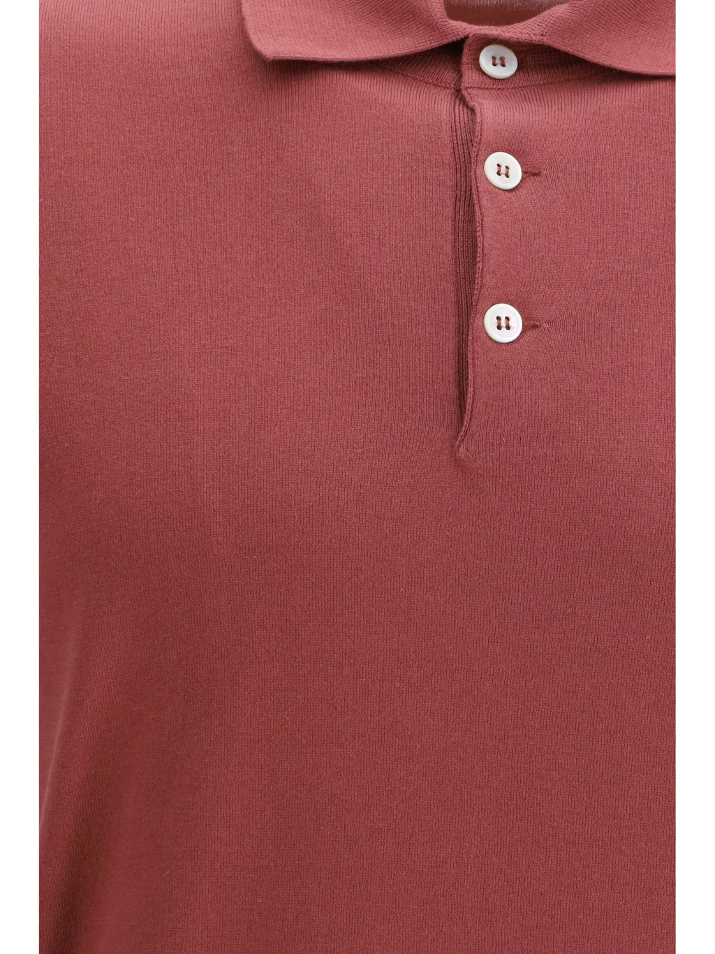 Button Collar Polo Shirt