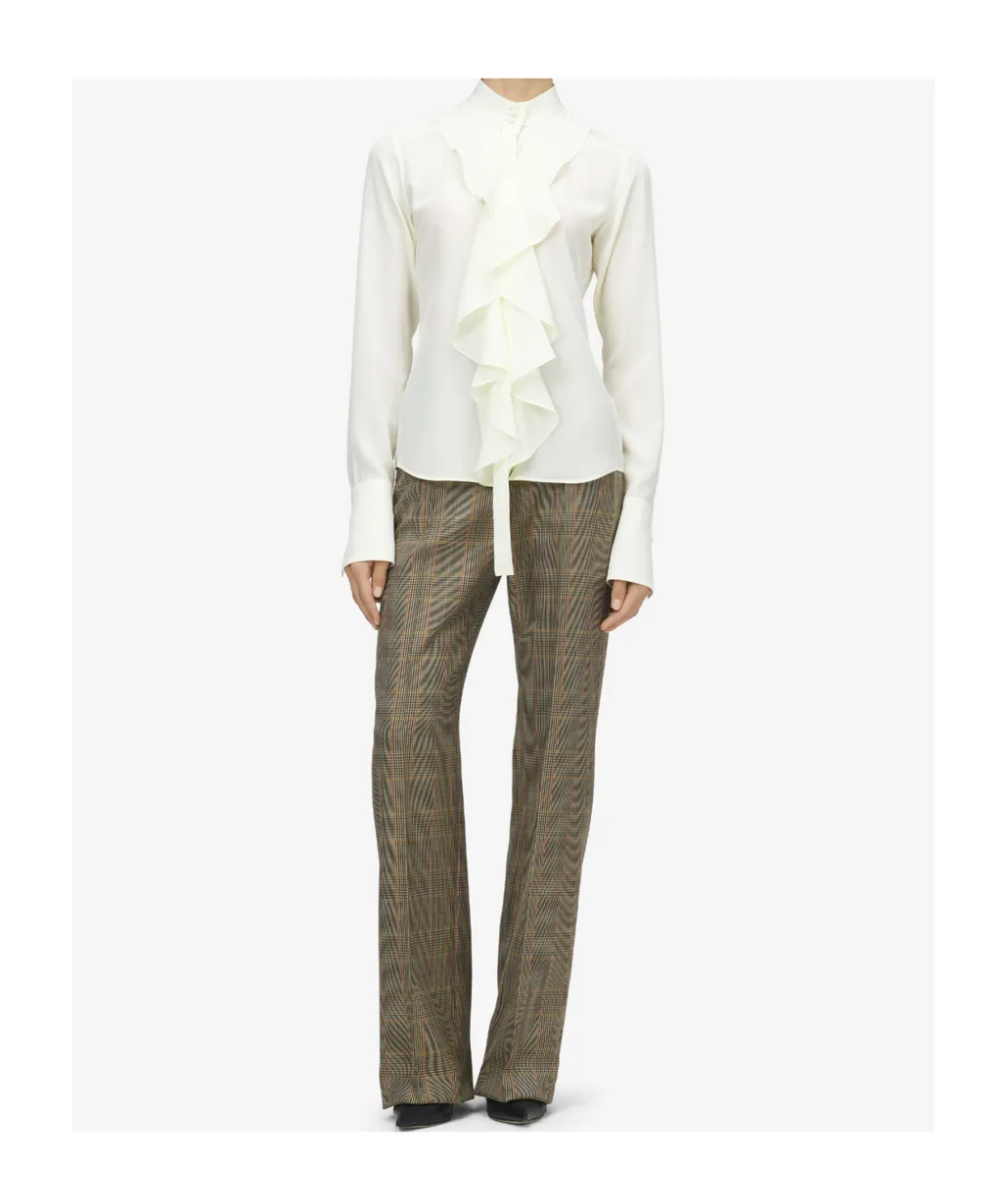 Alexander Mcqueen Ruffled Long-Sleeve Shirt