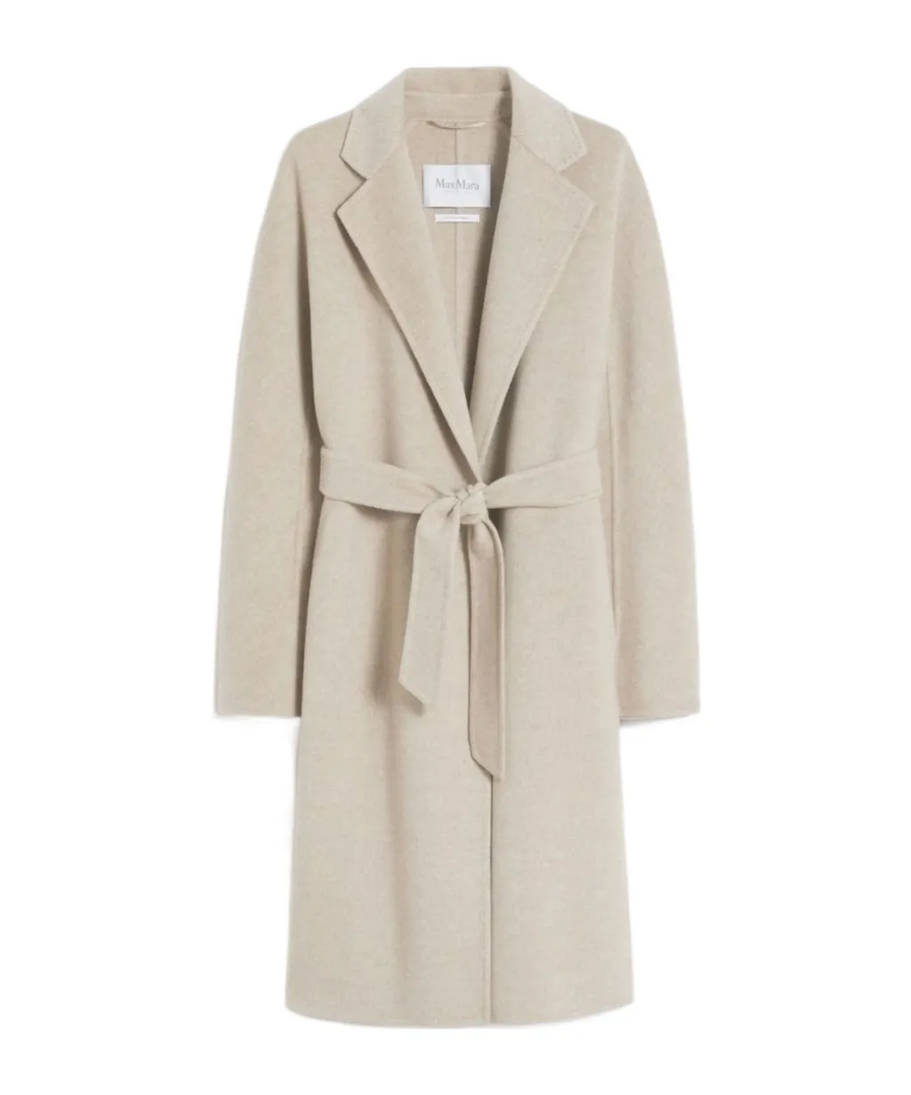 Cashmere Long-Sleeved Trench Coat