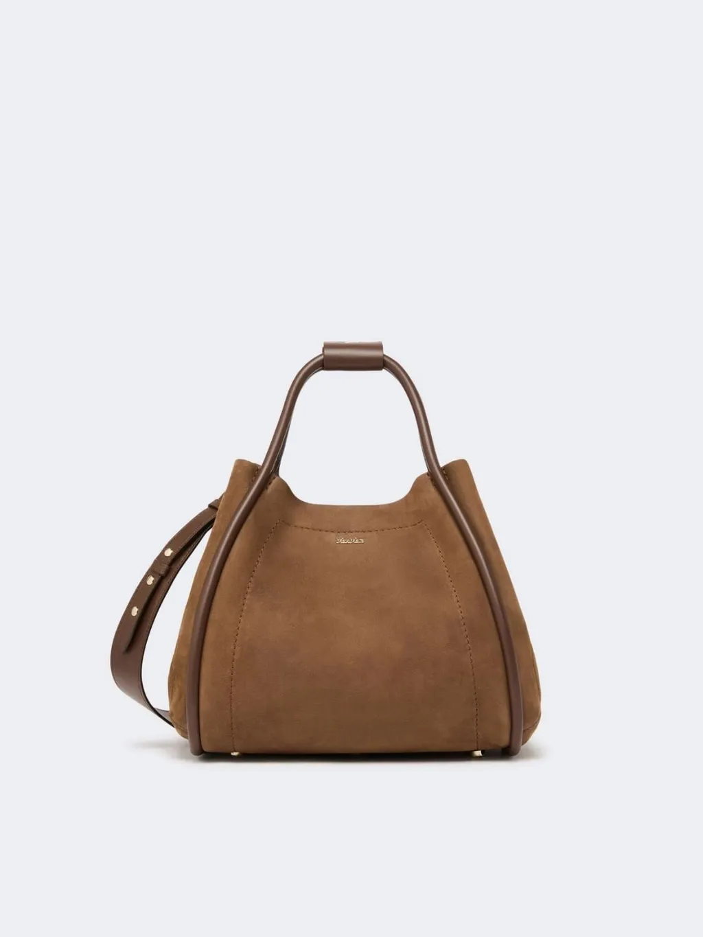 Small Nubuck Leather Marine Bag