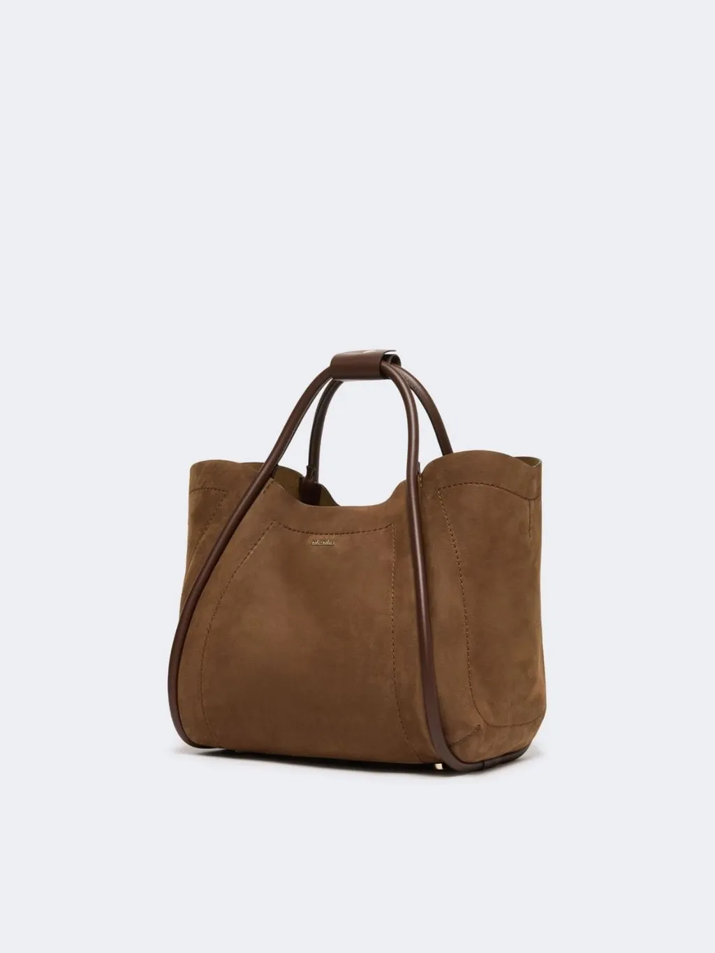 Small Nubuck Leather Marine Bag