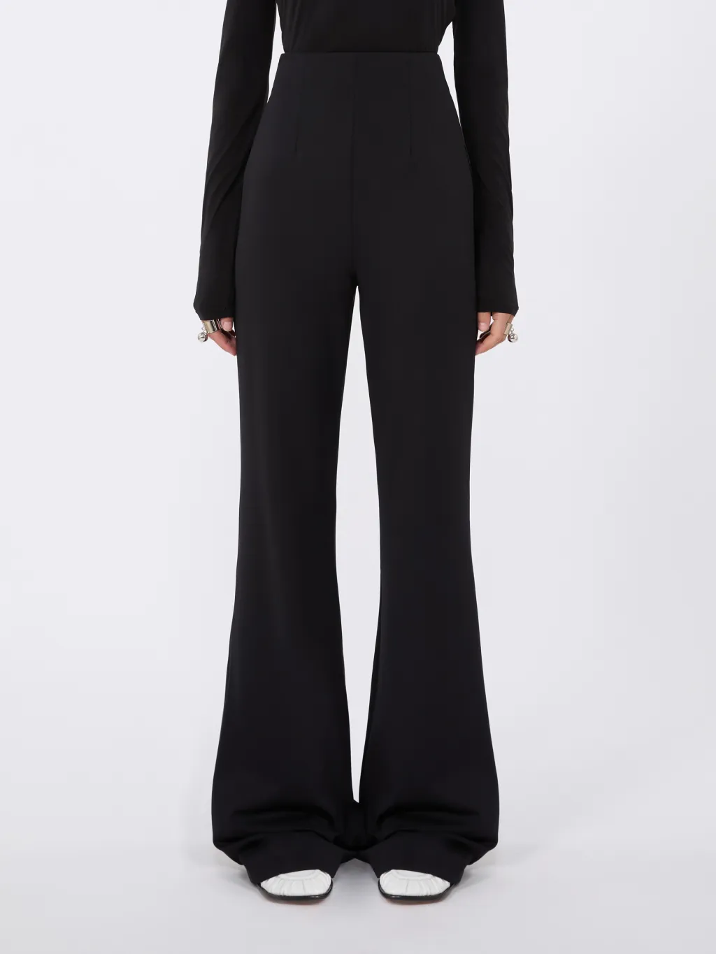 High-Waisted Flared Pants