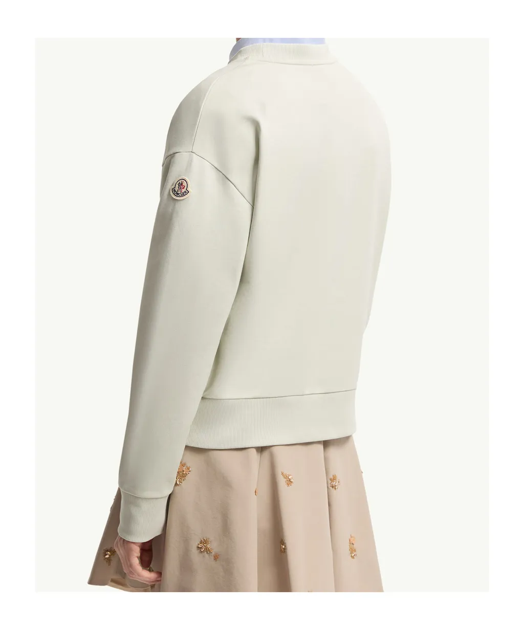 Moncler Logo Embroidered Crewneck Sweatshirt