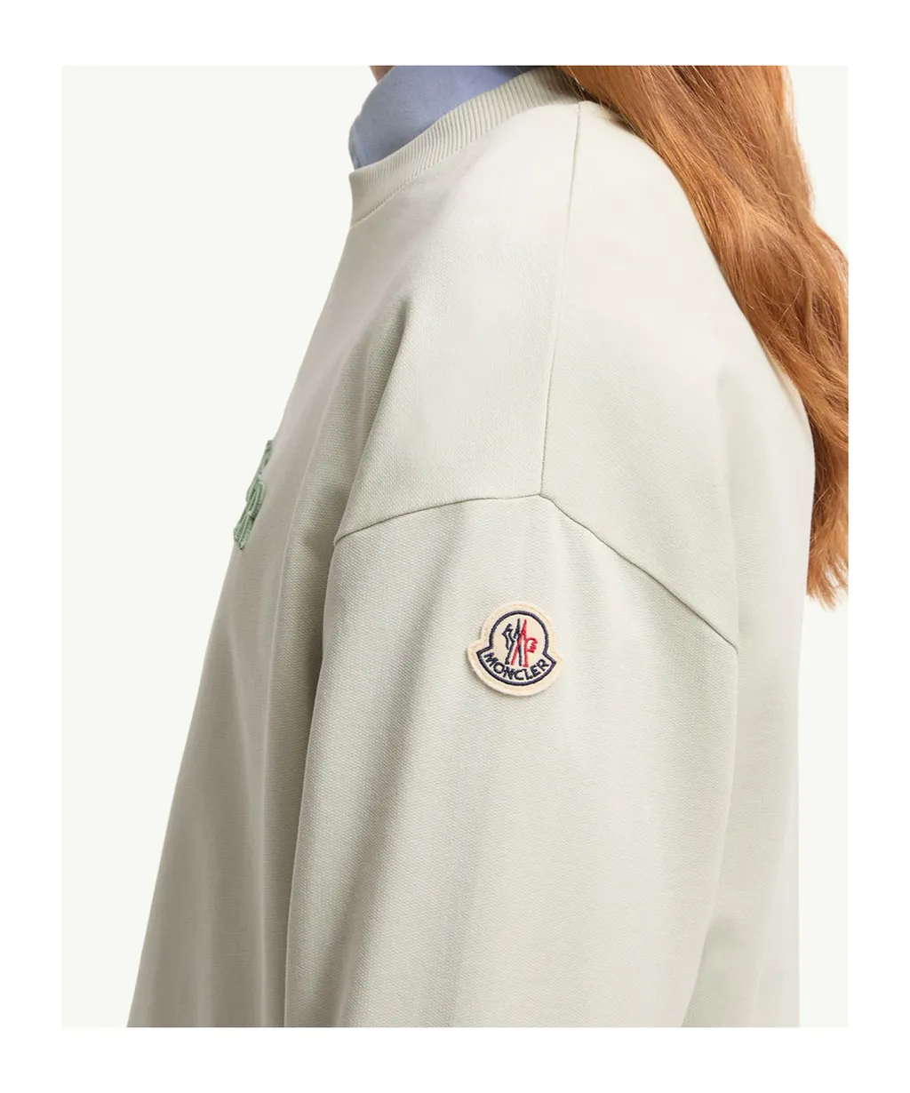 Moncler Logo Embroidered Crewneck Sweatshirt