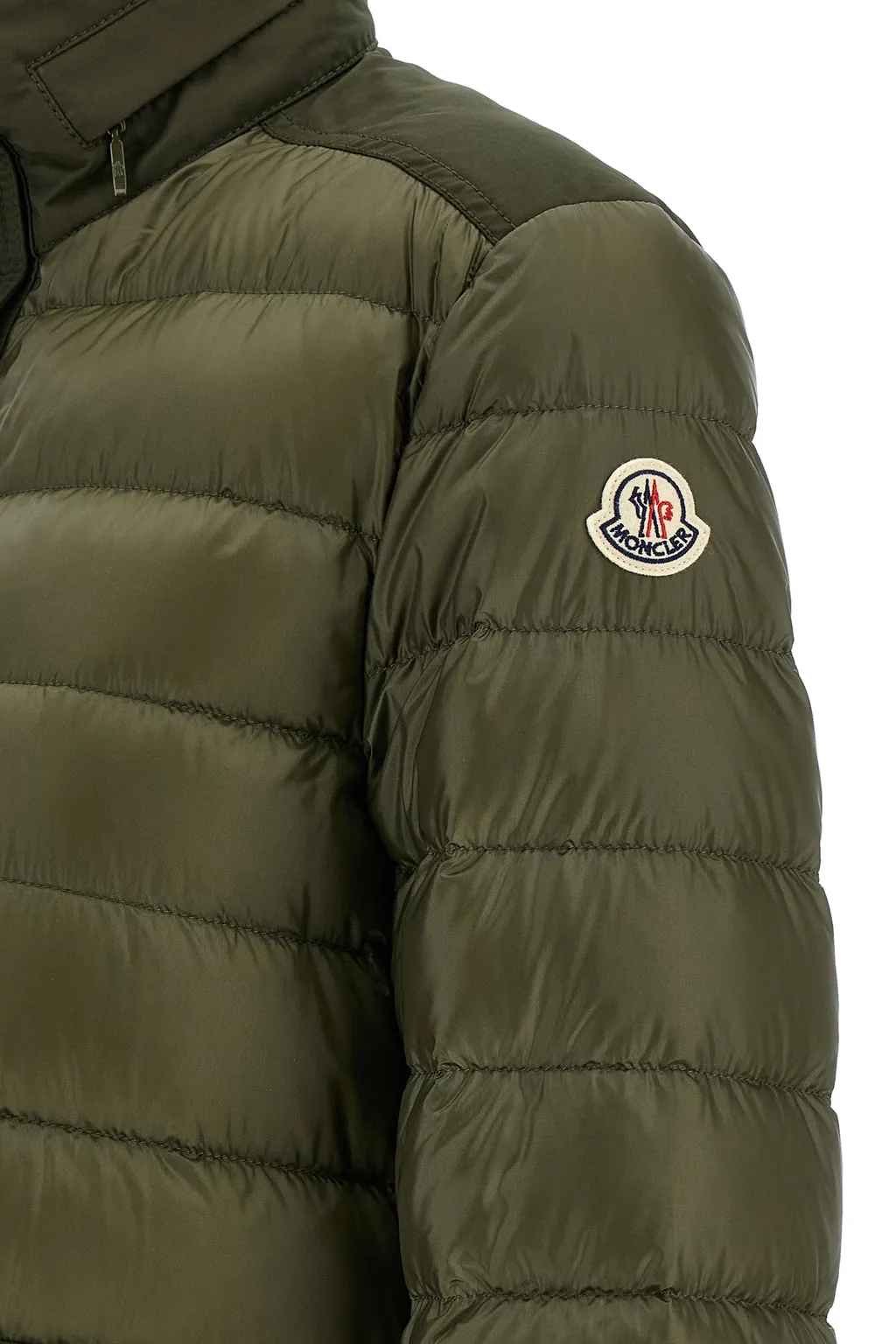 Moncler Origan Logo Patch Down Jacket
