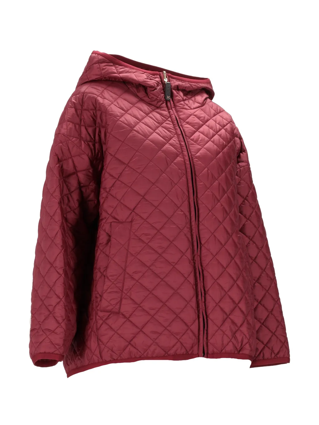 Quilted-Hooded Jacket